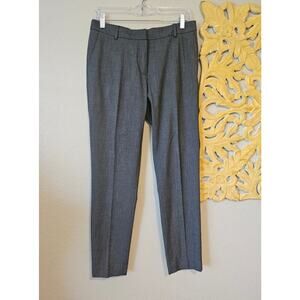 H&M women's trousers, black and white micro pattern, size 8